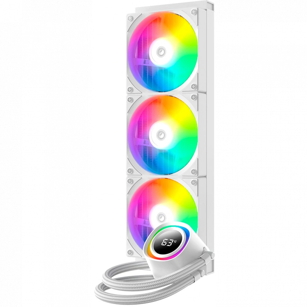 Система охлаждения ID-Cooling FX360 TD WHITE - миниатюра 7