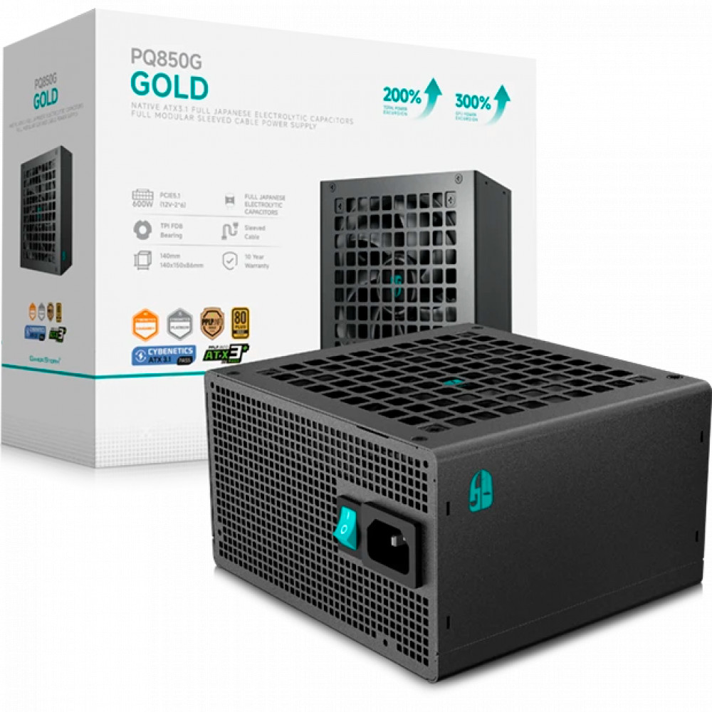 Блок питания Deepcool GamerStorm PQ850G R-PQ850G-FD0B-WGEU-V1 850 Вт - миниатюра 10