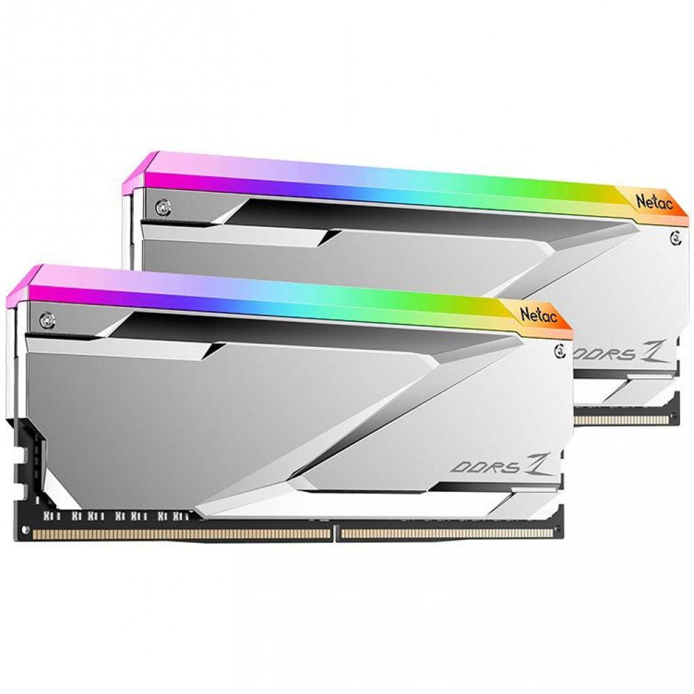 ОЗУ Netac C32 Silver NTZED5P72DP-32S DIMM, DDR5, 32 Гб (2 х 16 Гб), 7200 МГц - миниатюра 3