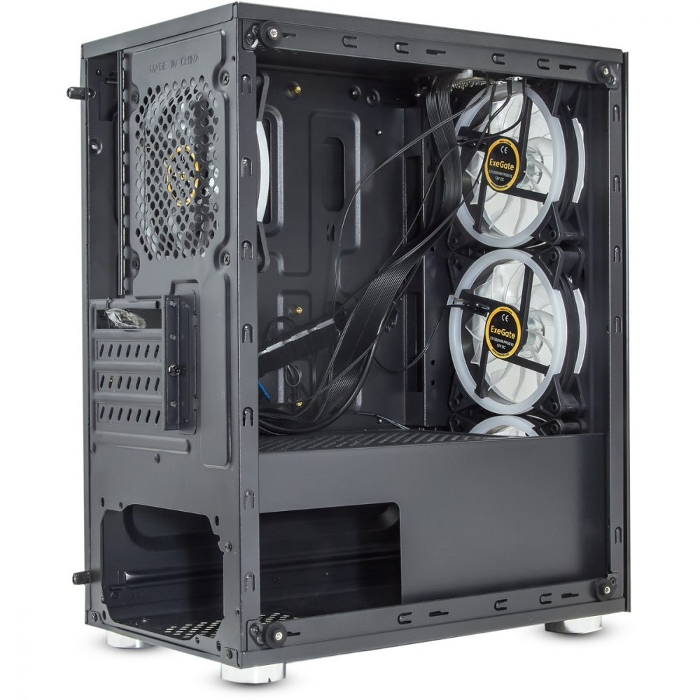 Корпус ExeGate Mistery X2 EX294382RUS Mini-Tower - миниатюра 7