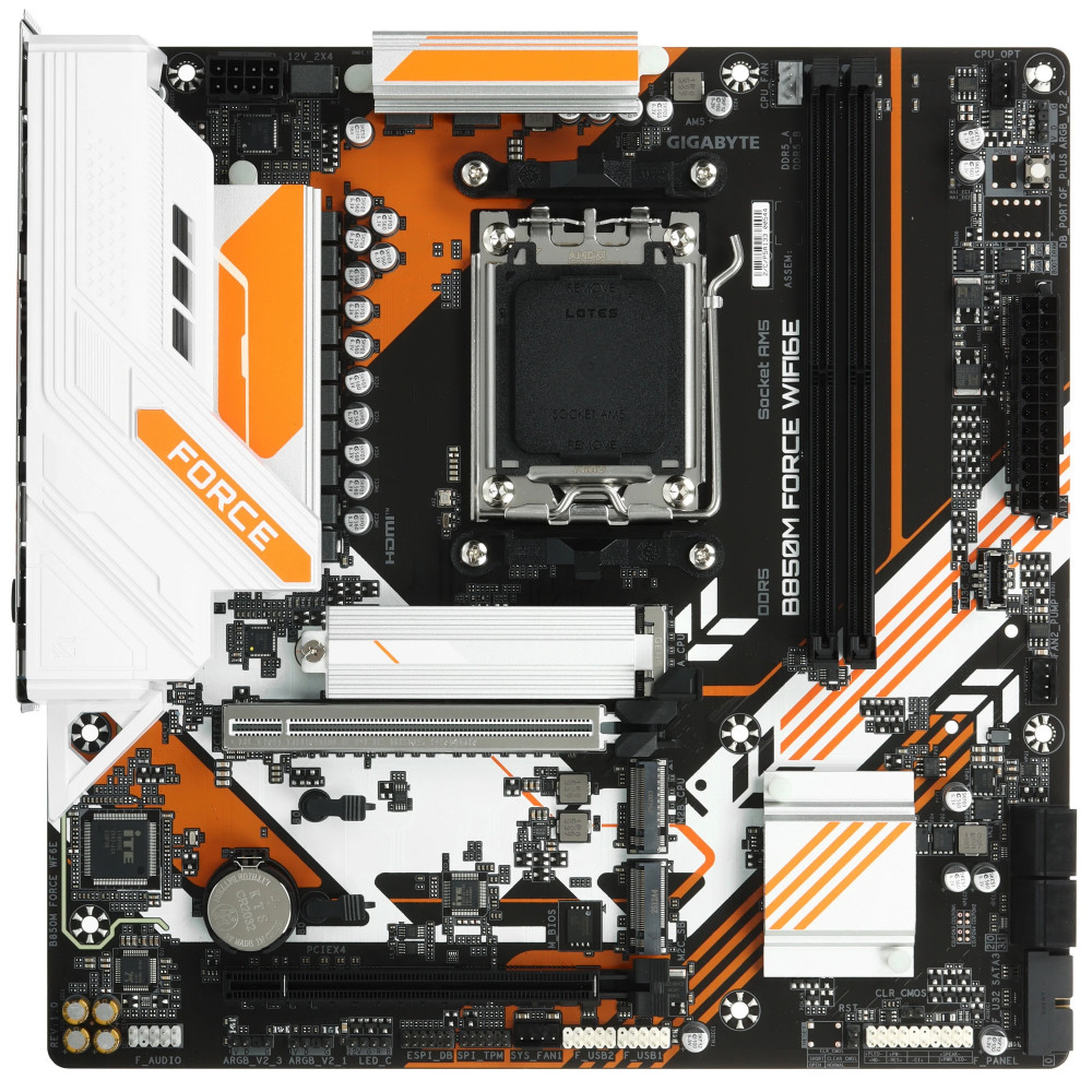 Материнская плата Gigabyte B850M FORCE WIFI6E B850M FORCE WF6E Micro-ATX, AMD AM5 - миниатюра 5
