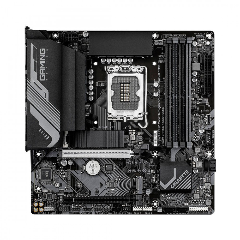 Материнская плата Gigabyte B760M GAMING X DDR4 GEN5 Micro-ATX, LGA 1700 - миниатюра 4