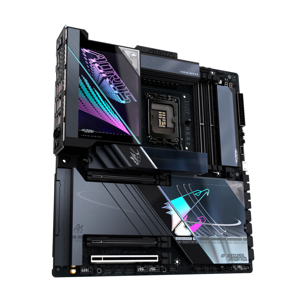 Материнская плата Gigabyte Z890 AORUS MASTER AI TOP Z890 AORUS MASTER AI TOP (REV1.0) E-ATX, LGA 1851 - миниатюра 7