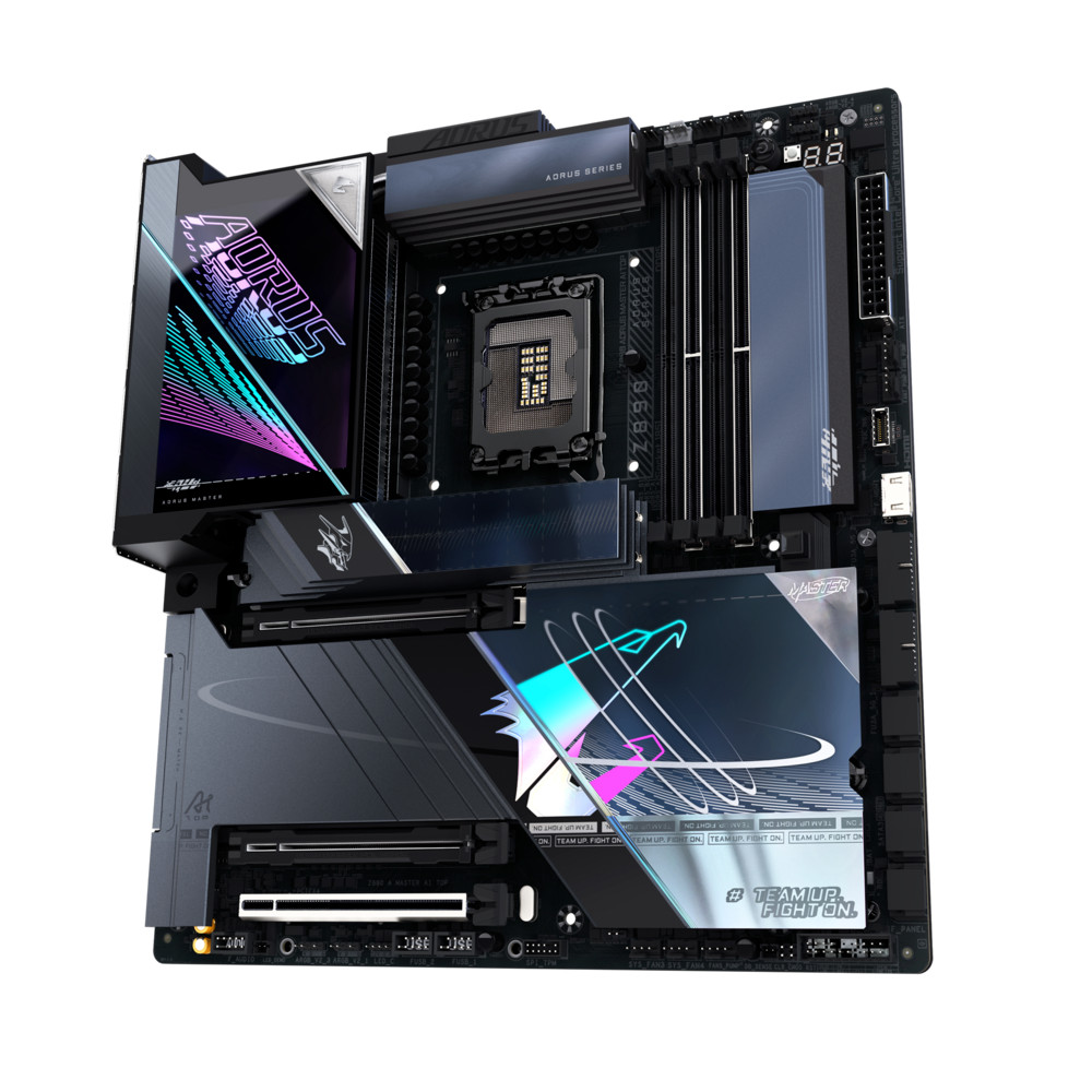 Материнская плата Gigabyte Z890 AORUS MASTER AI TOP Z890 AORUS MASTER AI TOP (REV1.0) E-ATX, LGA 1851 - миниатюра 8