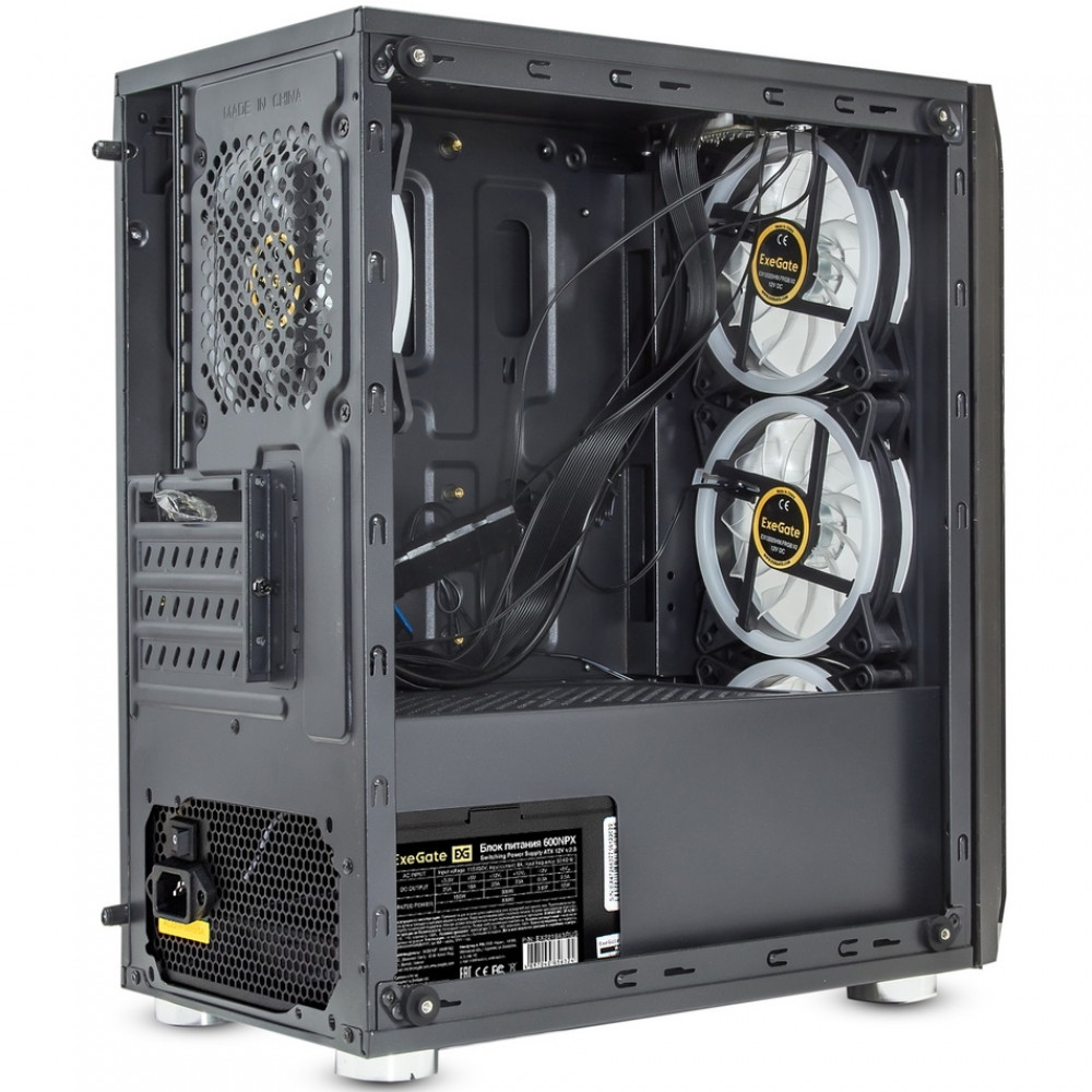 Корпус ExeGate Mistery R3-NPX600 EX294479RUS Mini-Tower - миниатюра 10