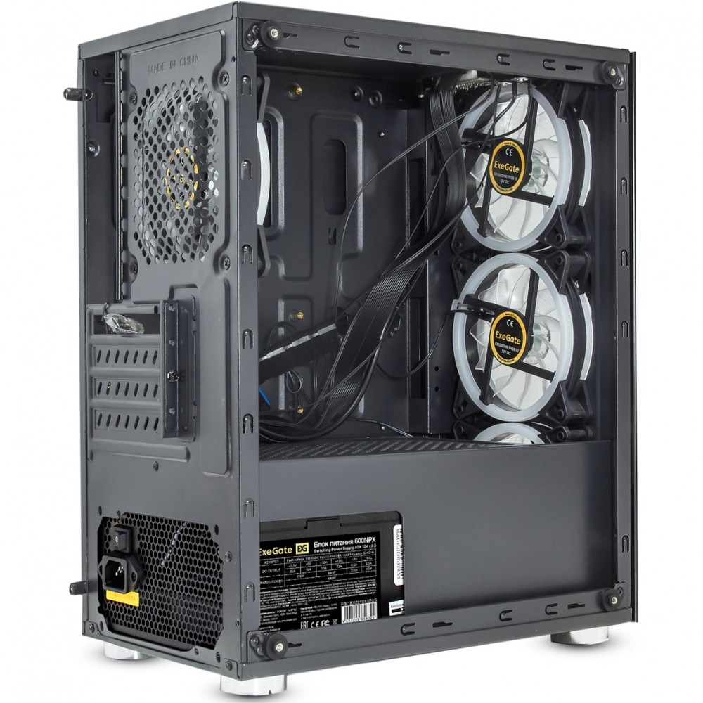 Корпус ExeGate Mistery X2-NPX600 EX294483RUS Mid-Tower - миниатюра 10