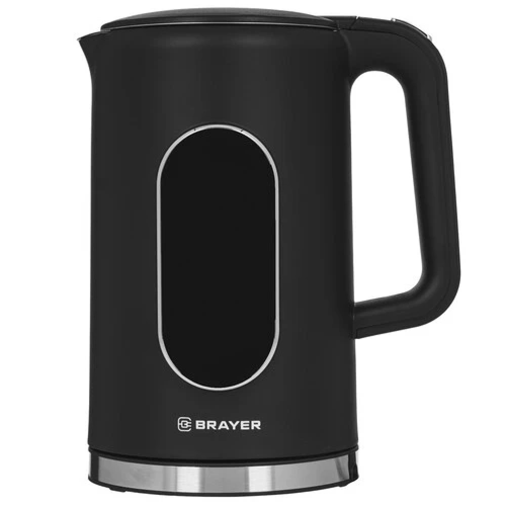 BRAYER 6107BR-BK Чайник, 1.7 л., 2200 Вт - миниатюра 2