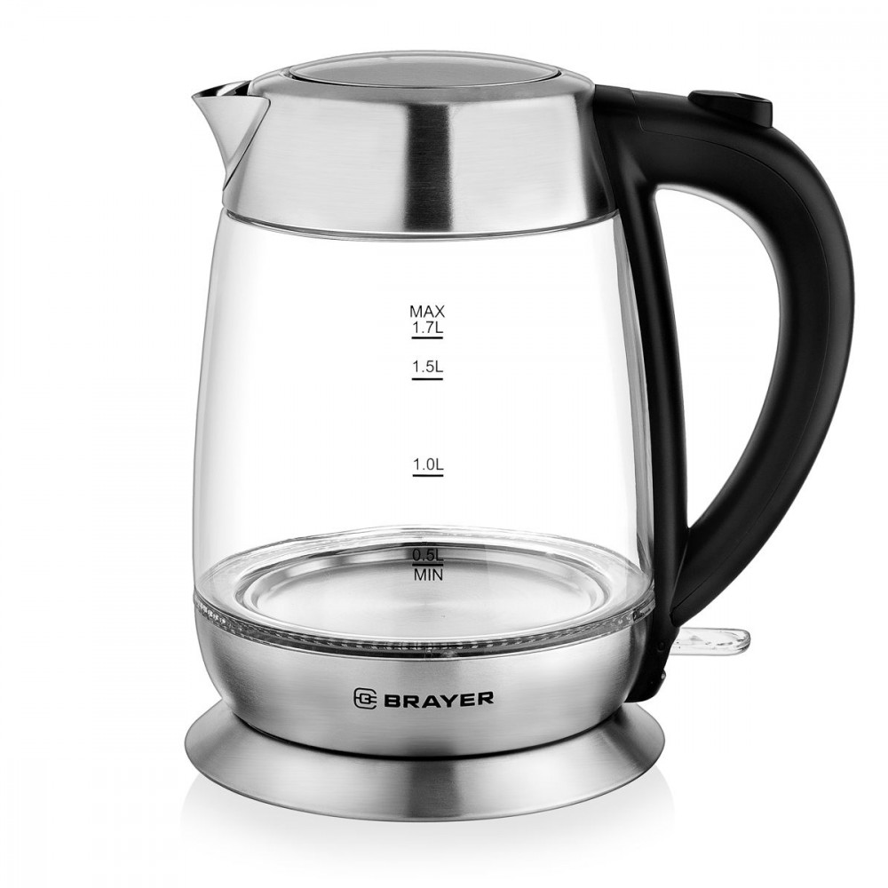 BRAYER 1010BR Чайник, 1.7 л., 2200 Вт - миниатюра 7