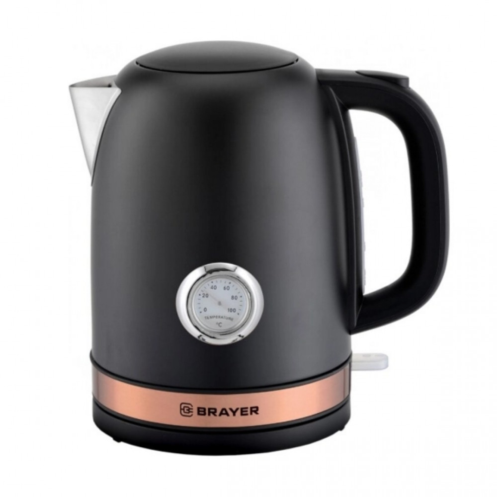 BRAYER 1005BR-BK Чайник, 1.7 л., 2200 Вт - миниатюра 2