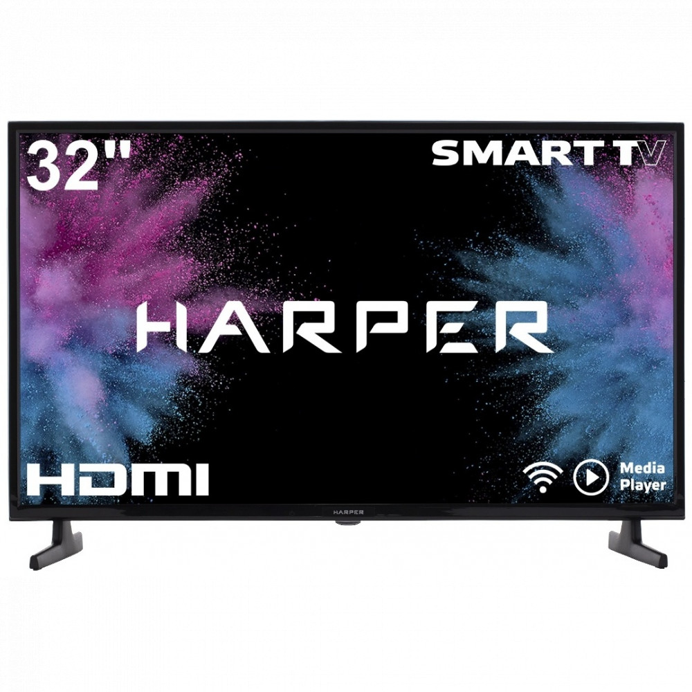 Телевизор Harper 32R820TS 32 ", Smart TV, Черный - миниатюра 7