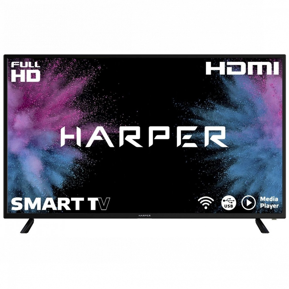 Телевизор Harper 43F660TS 43 ", Smart TV, Черный - миниатюра 4