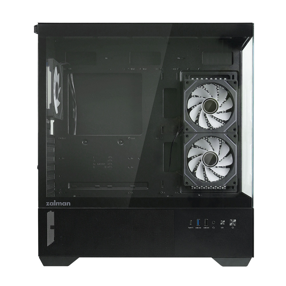 Корпус Zalman Chronix V2 Black CHRONIXV2Black Mid-Tower - миниатюра 7