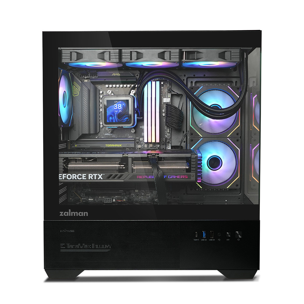 Корпус Zalman Chronix V2 Black CHRONIXV2Black Mid-Tower - миниатюра 10