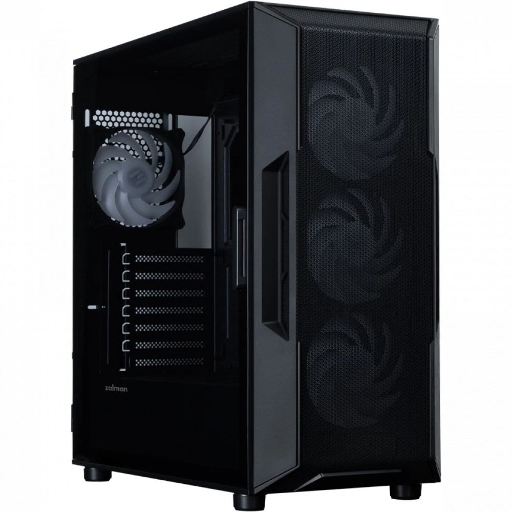 Корпус Zalman I3 Neo V2 Black i3NEOV2Black Mid-Tower - миниатюра 8