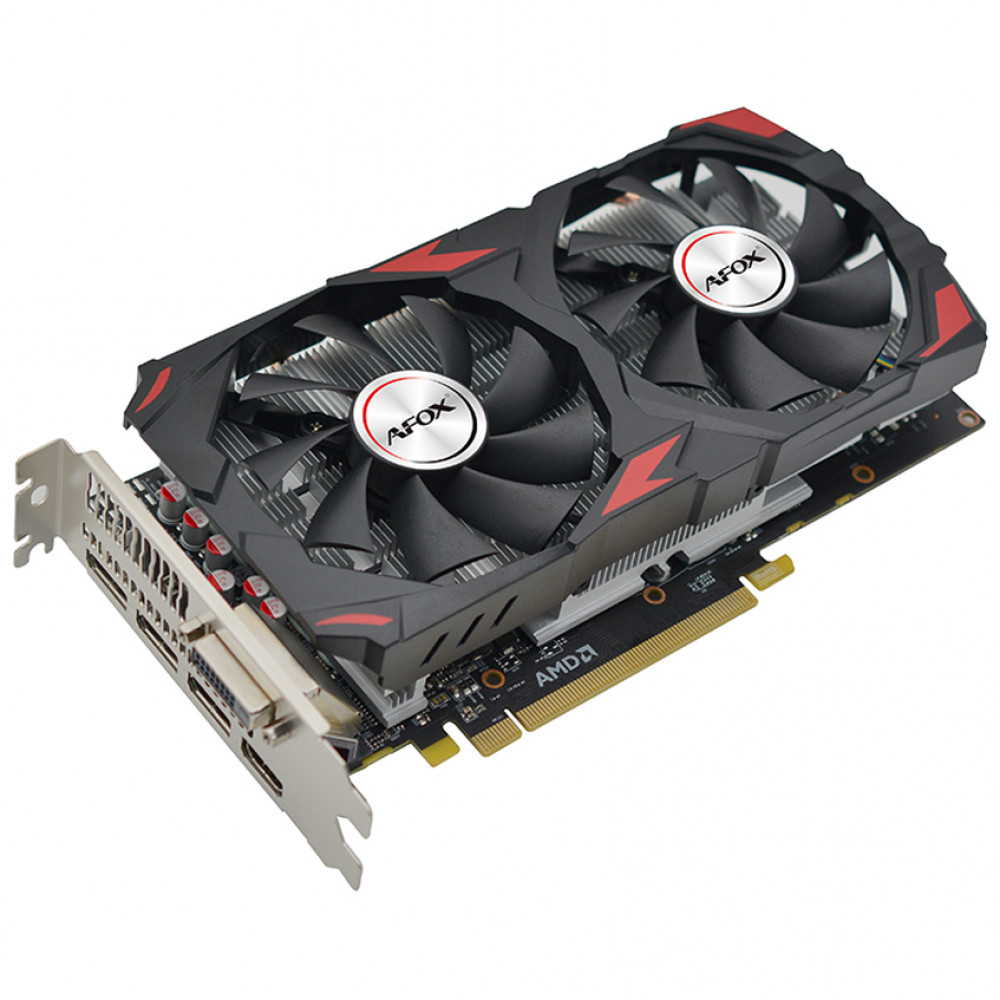 Видеокарта AFOX Radeon RX 570 GAMING AFRX570-8192D5H5-V2 8 ГБ - миниатюра 5