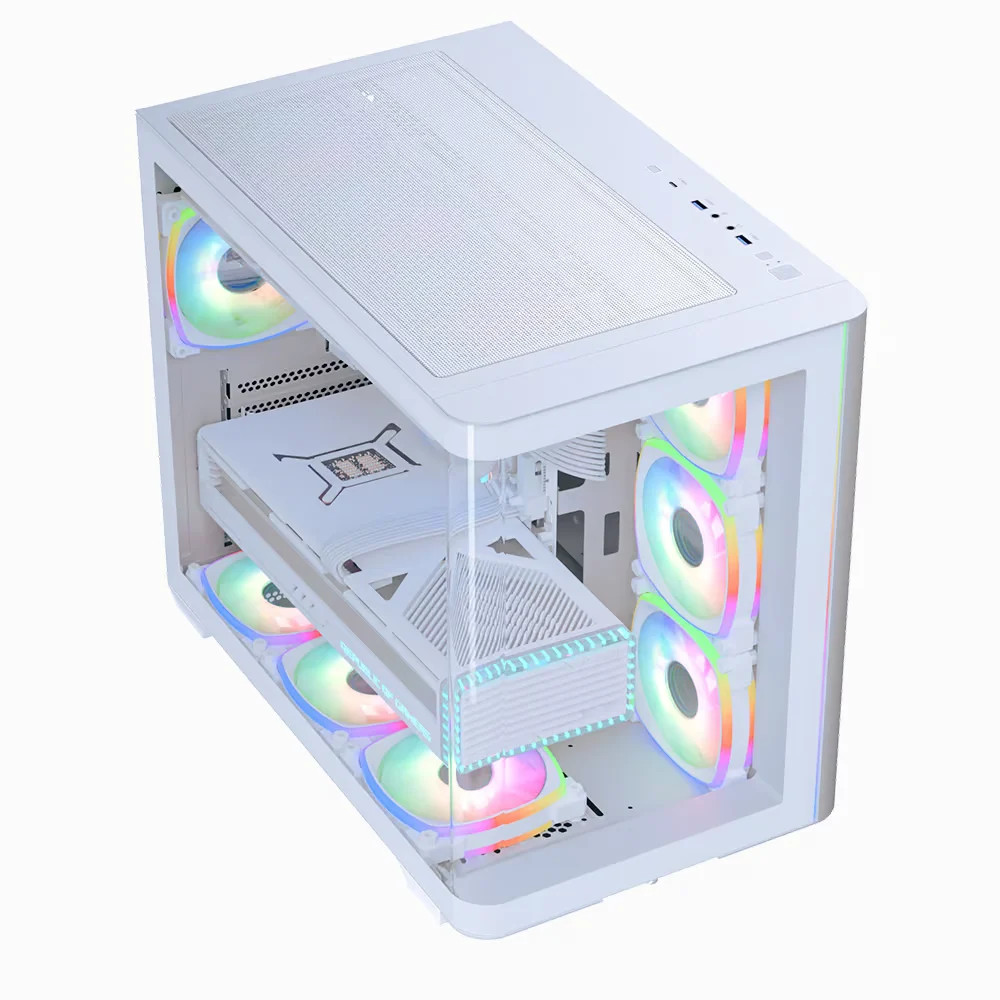 Корпус Aerocool P500C Evo P500C EVO-G-WT-V1 Mid-Tower - миниатюра 6
