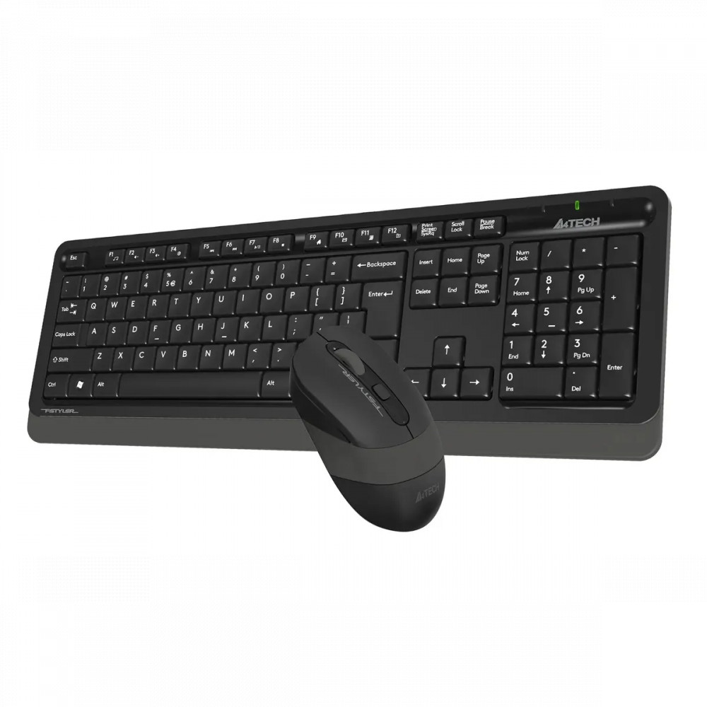 Клавиатура + мышь A4Tech Fstyler FG1010S Black-Grey FG1010S GREY - миниатюра 5