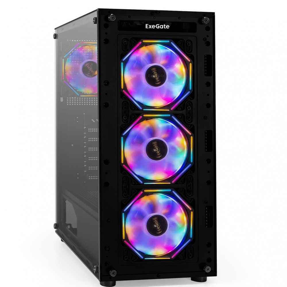 Корпус ExeGate i3 BASE EX294967RUS Mid-Tower - миниатюра 6