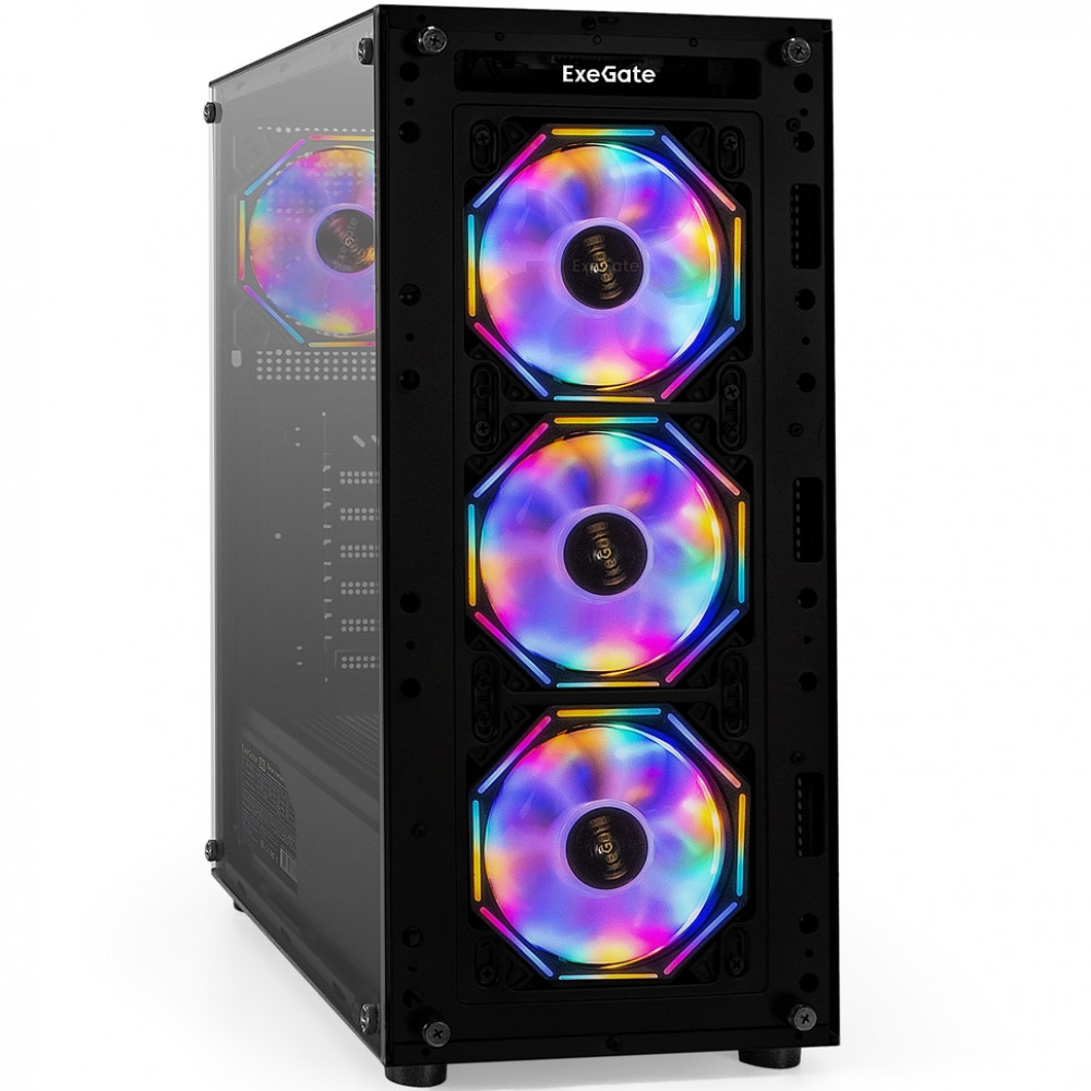 Корпус ExeGate i3 BASE-NPX700 EX294979RUS Mid-Tower - миниатюра 7