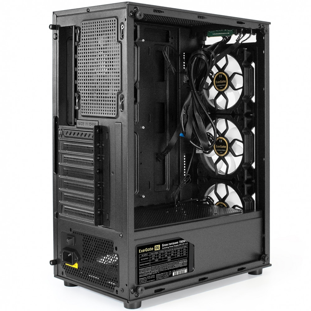 Корпус ExeGate i3 BASE-NPX700 EX294979RUS Mid-Tower - миниатюра 9