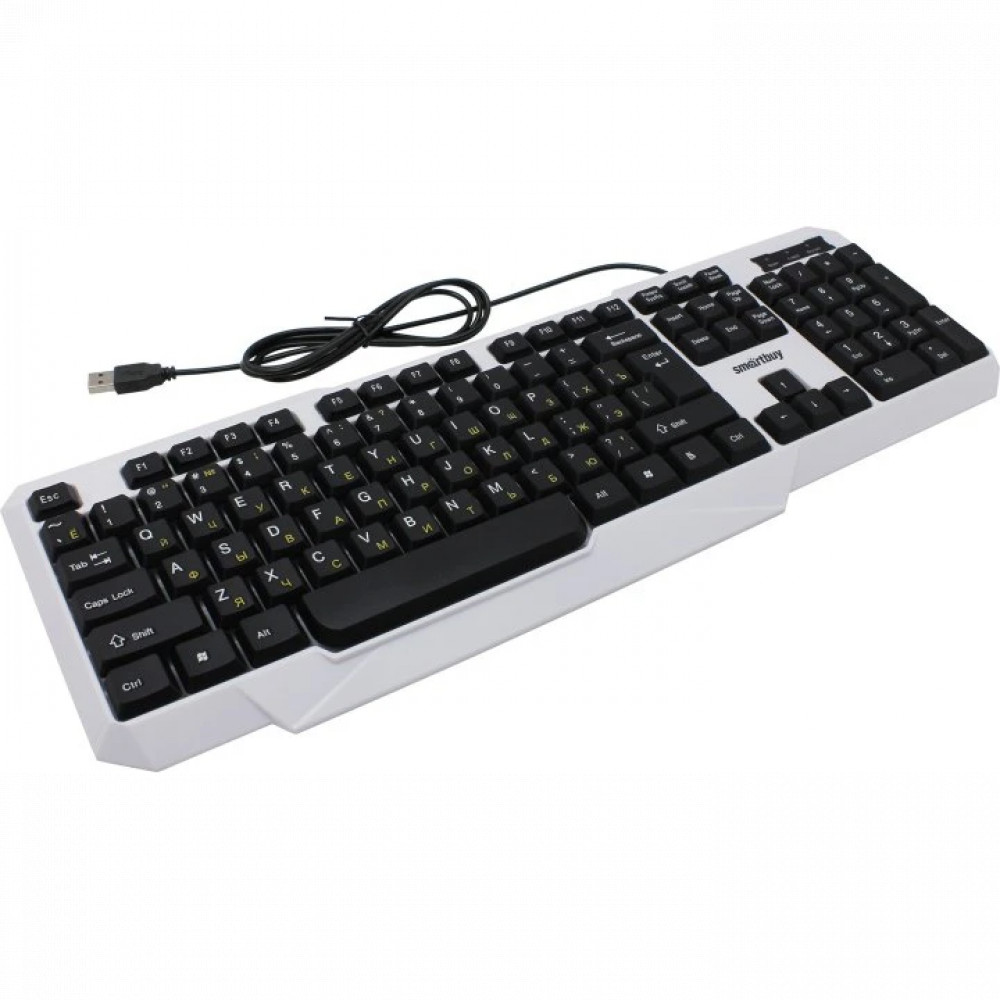 Клавиатура SmartBuy ONE 333 SBK-333U-WK Проводная, USB - миниатюра 2