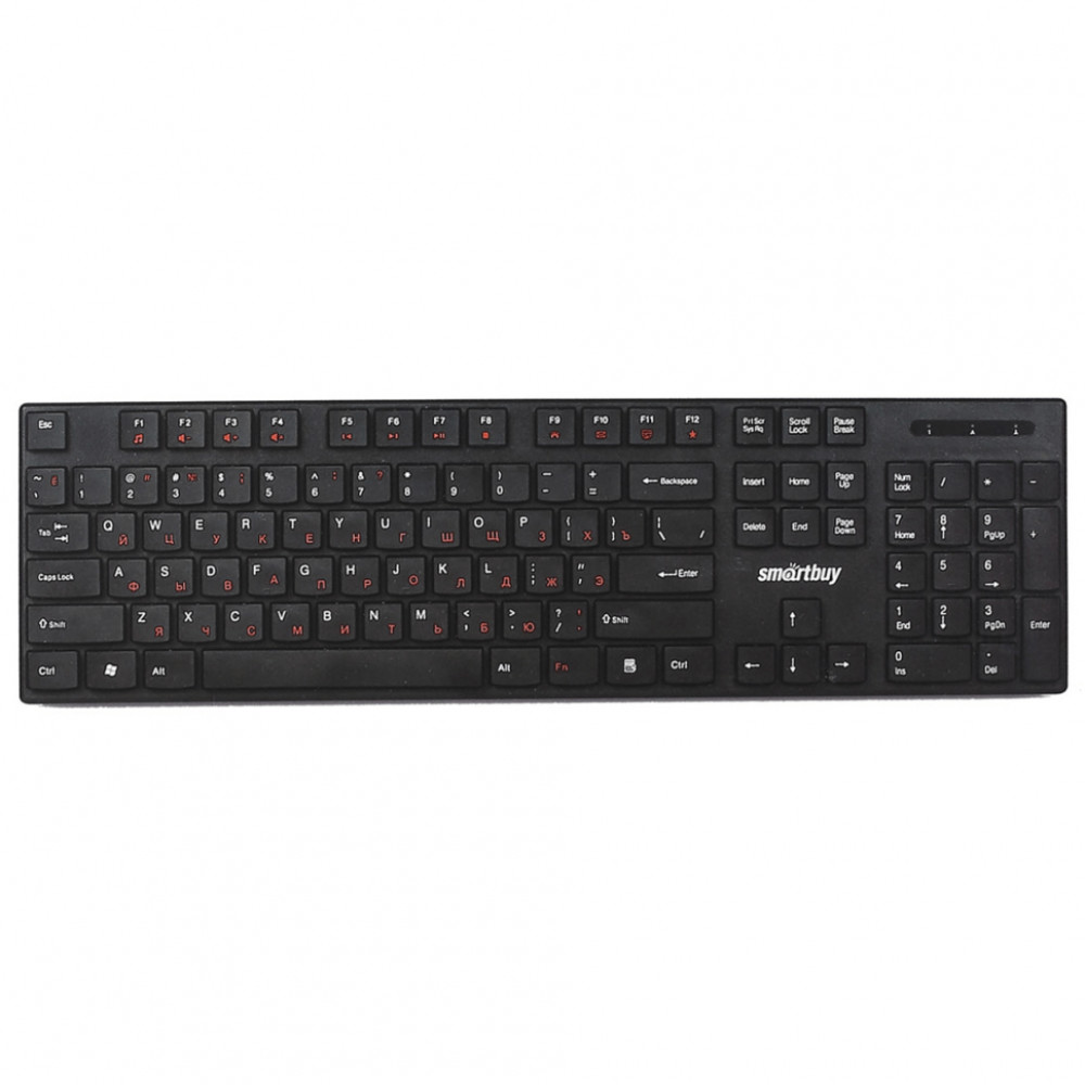 Клавиатура SmartBuy ONE 238 SBK-238U-K Проводная, USB - миниатюра 3