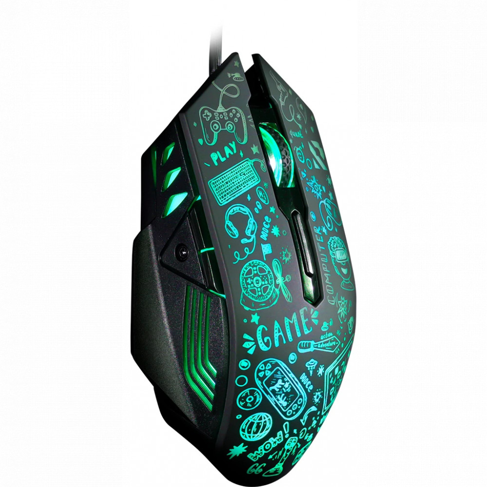 Мышь SmartBuy RUSH X15 Black SBM-745G-K Игровые, Проводная - миниатюра 5