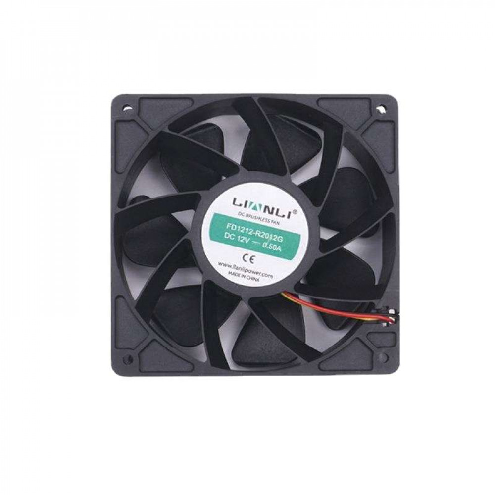Система охлаждения LianLi FAN for Case LIANLI 12038 FD1212-R2012G, 12V, 1.2A, 120*120*38, 4500об/мин, 4 pin 0013057 - миниатюра 6