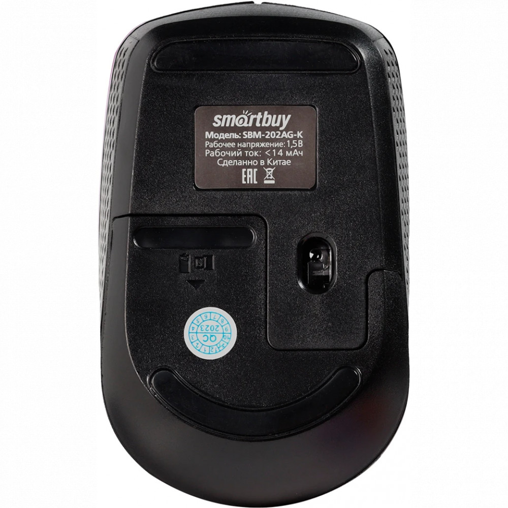 Мышь SmartBuy One 202AG Black SBM-202AG-K Бюджетные, Беспроводная - миниатюра 9