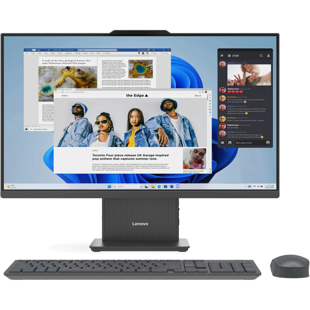 Моноблок Lenovo IdeaCentre AIO 27IRH9 F0HM00VNRU 27, Intel, Core i5, 13420H - миниатюра 6