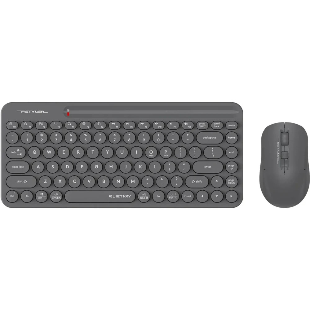 Клавиатура + мышь A4Tech Fstyler FG3200 Air2 Grey FG3200 AIR2 GREY - миниатюра 5