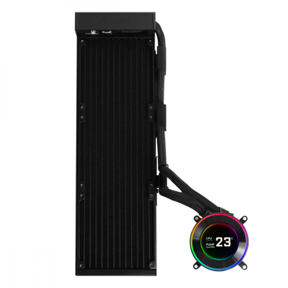 Система охлаждения Lian Li Hydroshift II LCD-C 360N Black G89.GHS2LCD36B.00 Для процессора - миниатюра 4