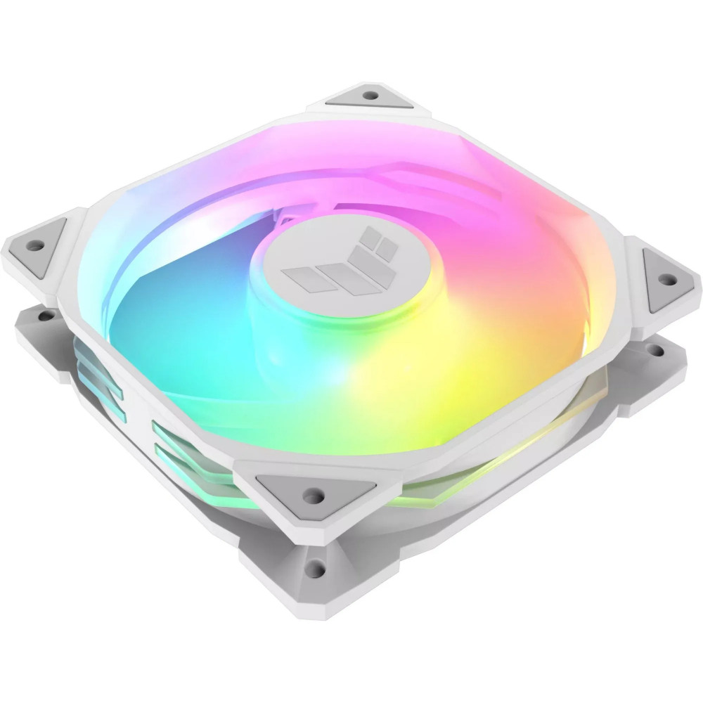 Система охлаждения Asus TUF GAMING TR120 FAN ARGB WHITE 3IN1 Для системного блока - миниатюра 8