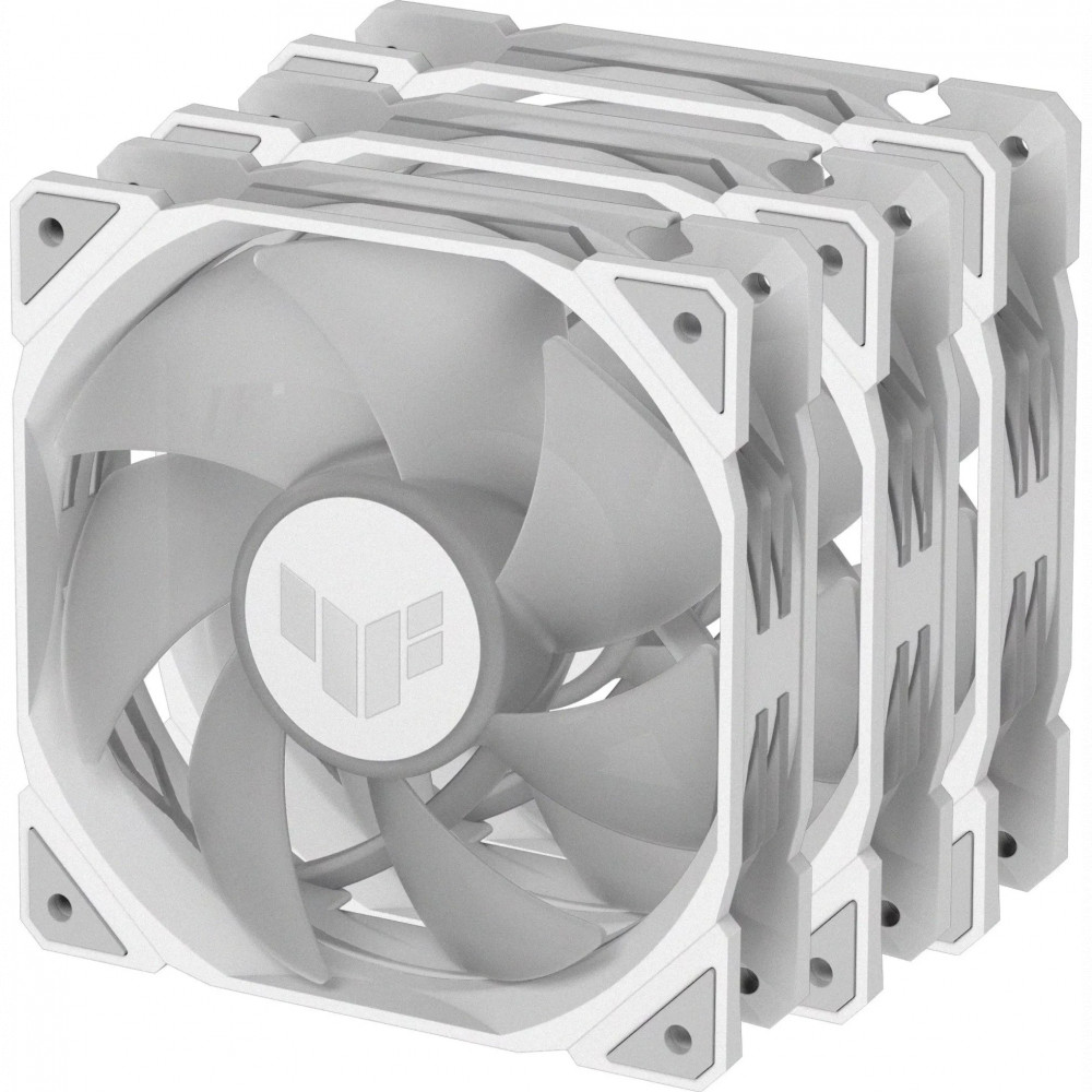 Система охлаждения Asus TUF GAMING TR120 FAN ARGB WHITE 3IN1 Для системного блока - миниатюра 7