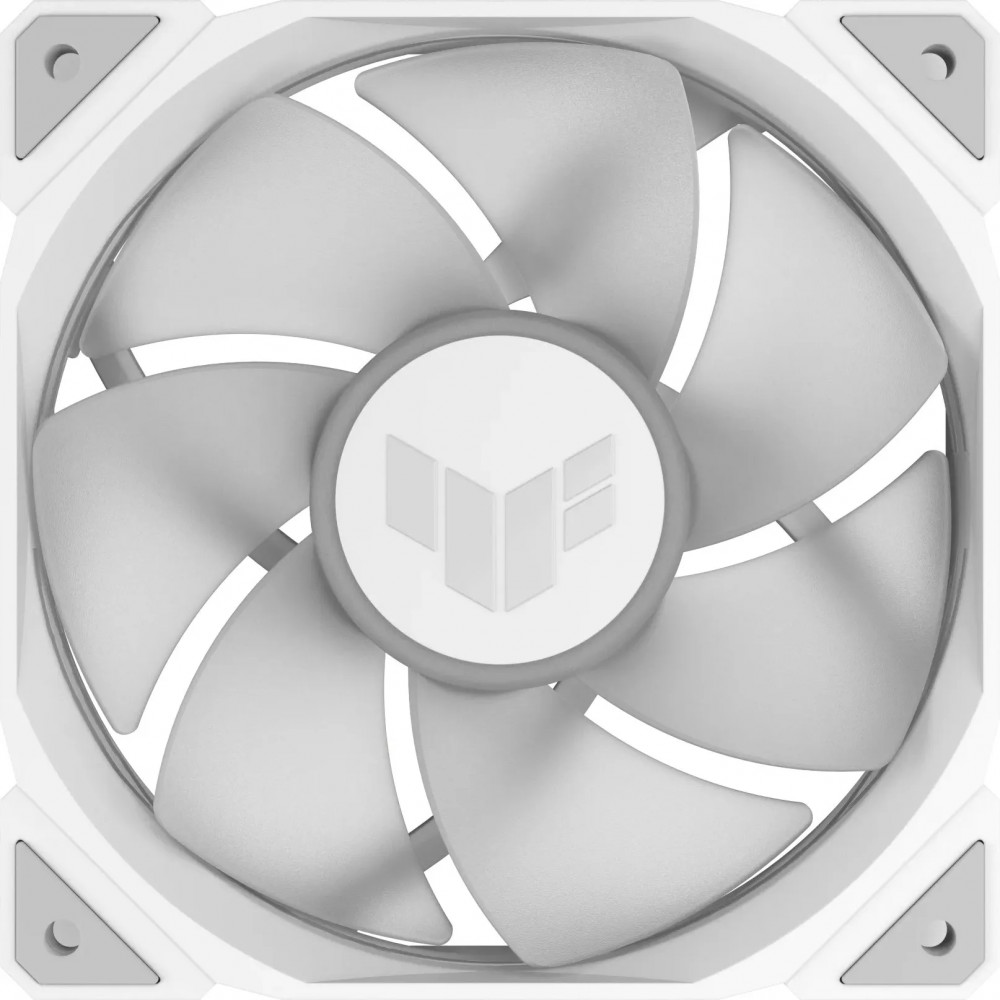 Система охлаждения Asus TUF GAMING TR120 FAN ARGB REVERSE WHITE 3IN1 Для системного блока - миниатюра 8