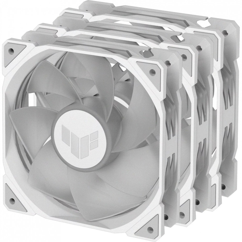 Система охлаждения Asus TUF GAMING TR120 FAN ARGB REVERSE WHITE 3IN1 Для системного блока - миниатюра 7