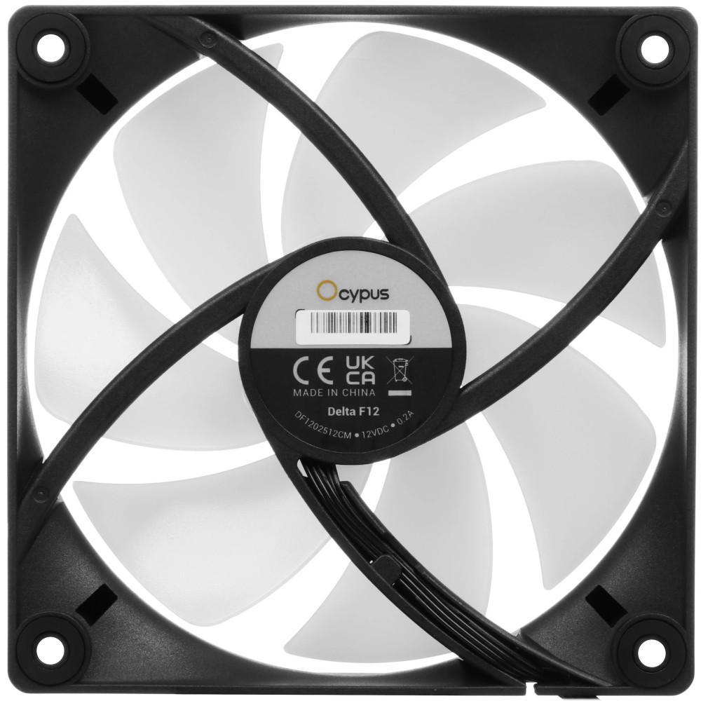 Система охлаждения Ocypus Delta F12 BK ARGB 3-IN-1 Delta-F12-BK3AM00X-GL Для системного блока - миниатюра 6