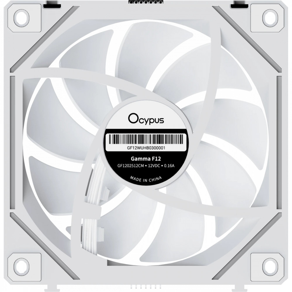Система охлаждения Ocypus Gamma F12 UNI WH ARGB 3-IN-1 Gamma-F12-WH3AM00U-GL Для системного блока - миниатюра 8