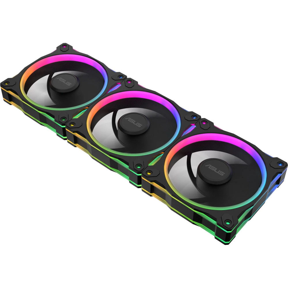 Система охлаждения Asus PRIME MR120 ARGB FAN BLACK 3IN1 PRIME MR120 FAN ARGB BLACK 3IN1 Для системного блока - миниатюра 5