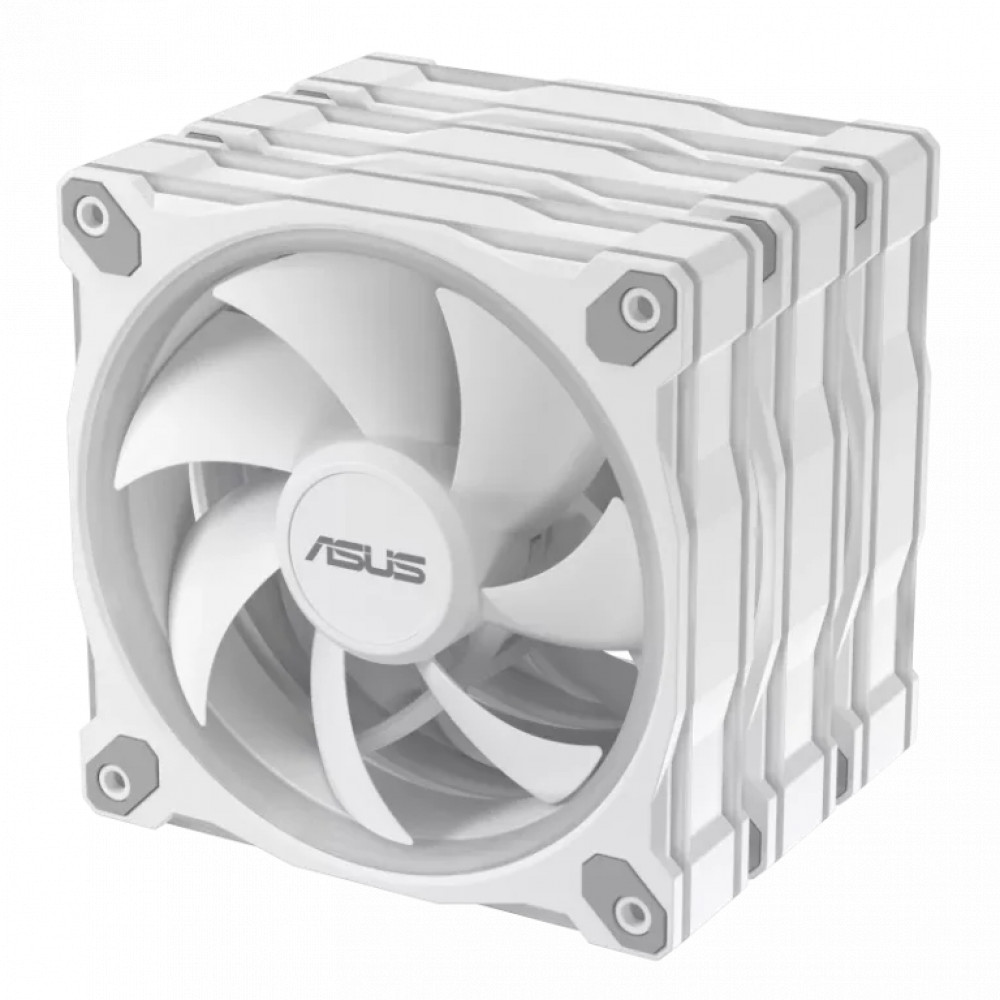 Система охлаждения Asus PRIME MR120 FAN ARGB WHITE 3IN1 - миниатюра 6