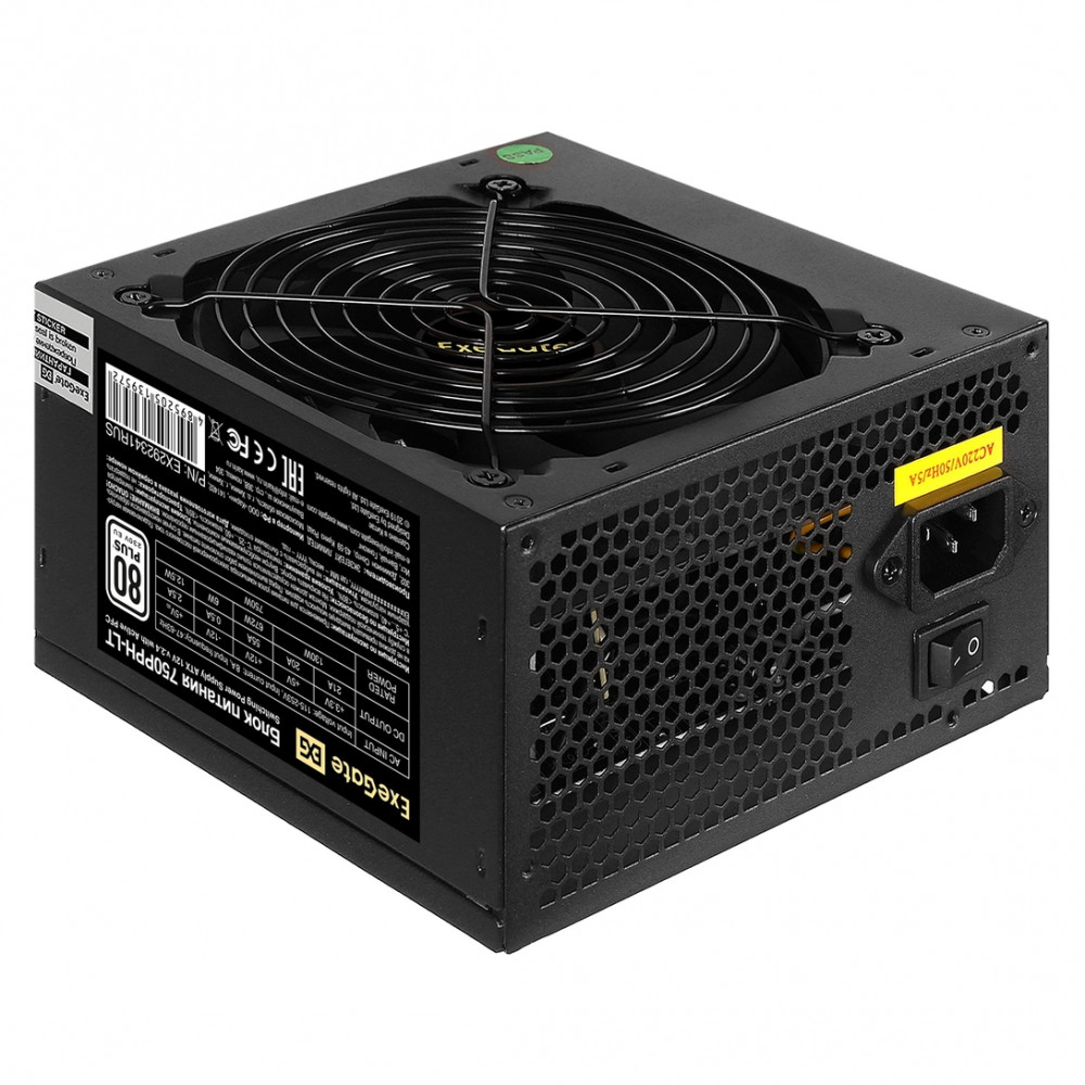 Блок питания ExeGate 750PPH-LT-OEM EX292341RUS-OEM 750 Вт - миниатюра 6