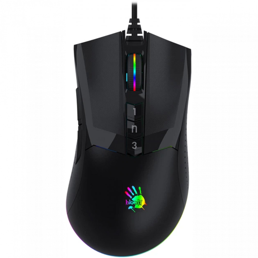Мышь A4Tech Bloody W90 Pro W90 PRO STONE BLACK ACTIVATED Игровые, Проводная - миниатюра 3