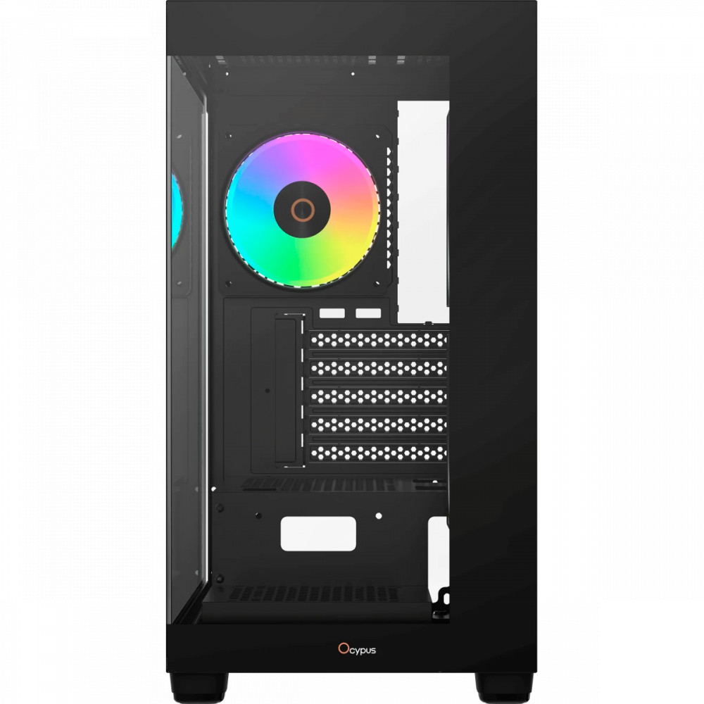 Корпус Ocypus Gamma C52 ARGB Black Gamma-C52-BKD300XX-GL Mini-Tower - миниатюра 7