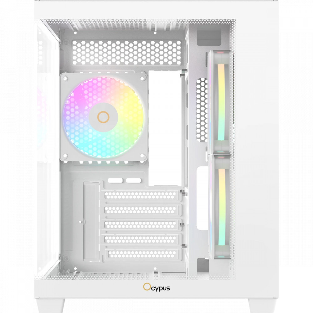 Корпус Ocypus Gamma C54 WH ARGB Gamma-C54-WHD300XX-GL Mini-Tower - миниатюра 7