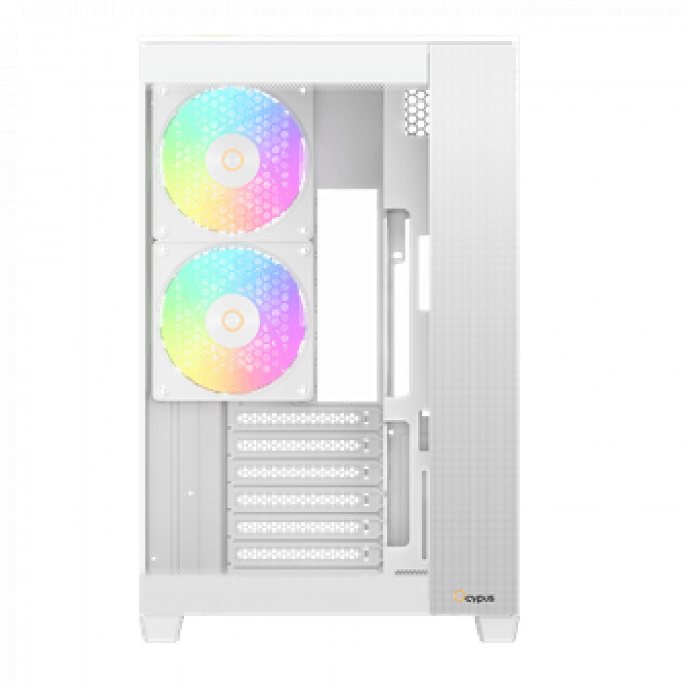 Корпус Ocypus Delta C74 WH ARGB Delta-C74-WHD200XX-GL Mid-Tower - миниатюра 6