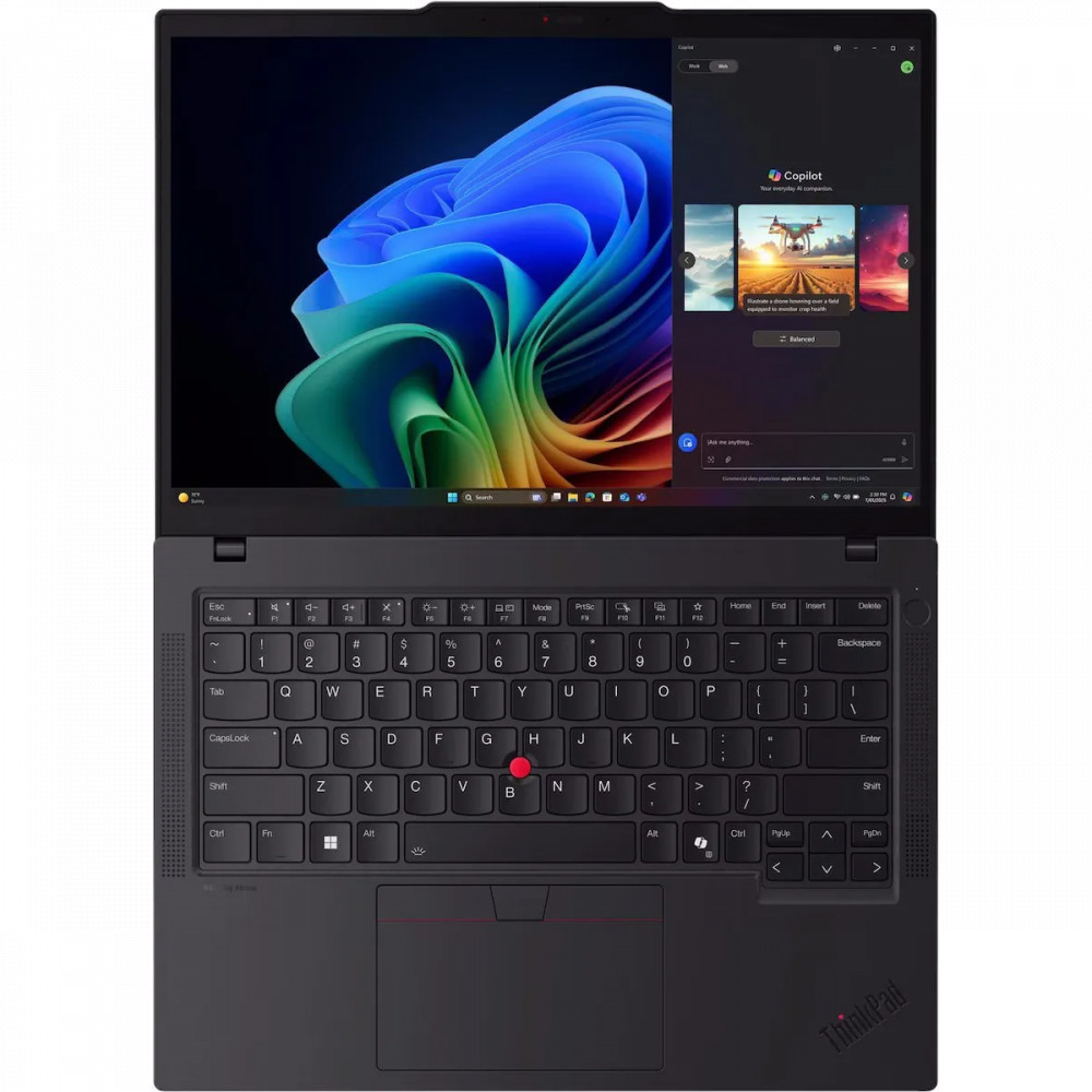 Ноутбук Lenovo ThinkPad T14 Gen 6 21QG00A6FW 14 ", WUXGA 1920x1200 (16:10), Intel, Core Ultra 5, 16 Гб, 512 ГБ, Intel Arc Graphics 130V - миниатюра 9