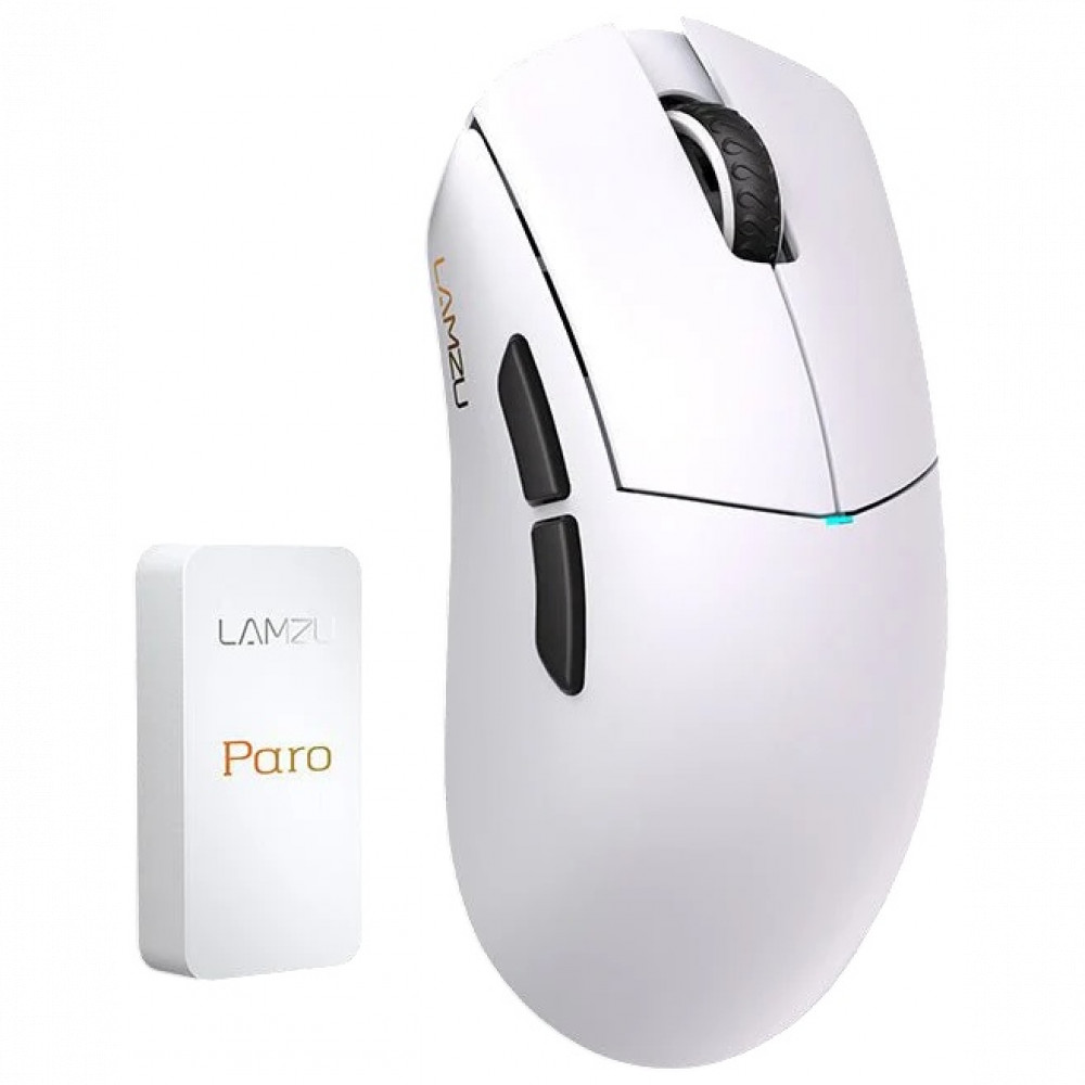 Мышь LAMZU Paro Aurora White 6975637430244 Игровые, Беспроводная - миниатюра 5