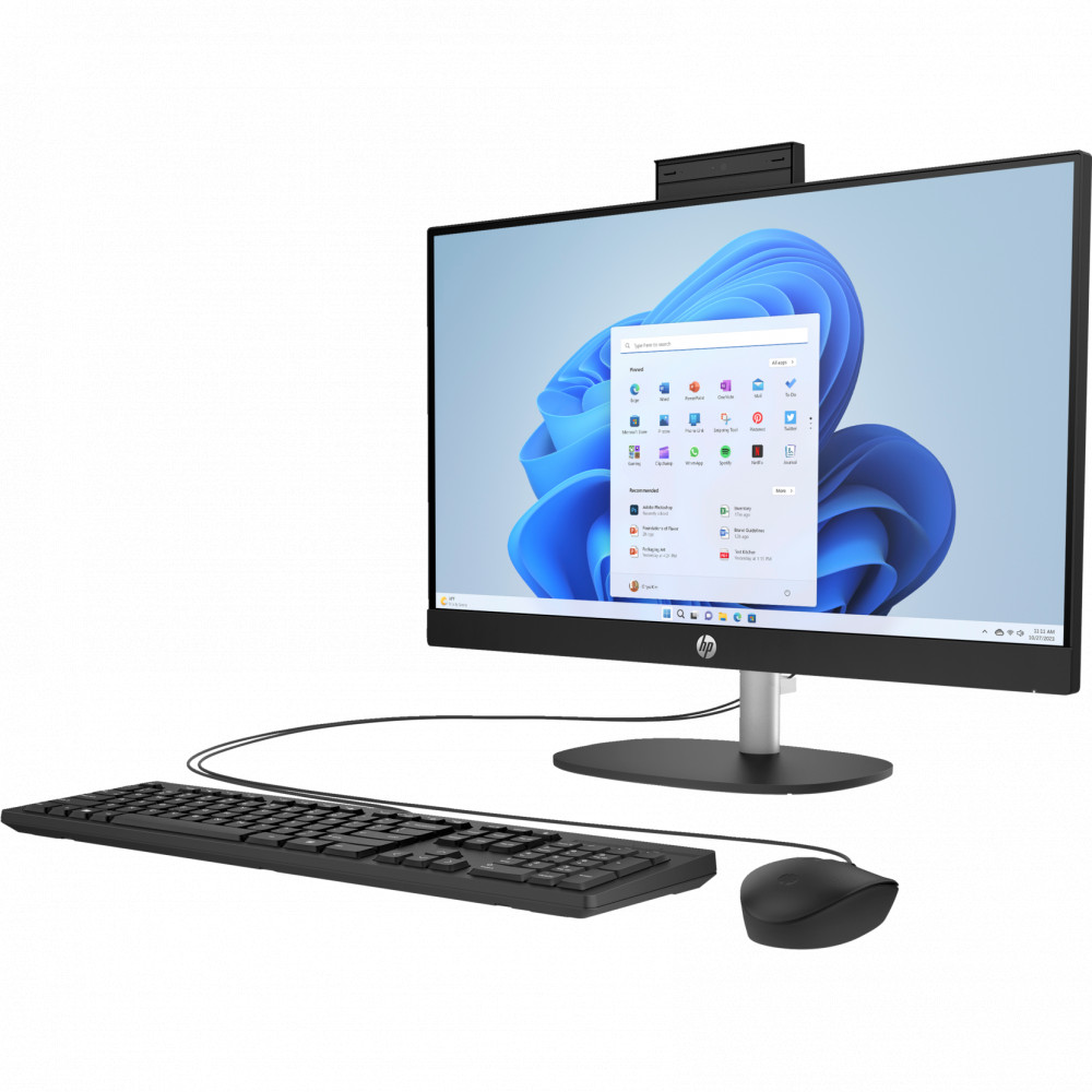 Моноблок HP All-in-One 24-cr0061ci 7Y0C3EA 23.8, Intel, N-series, N200 - миниатюра 6