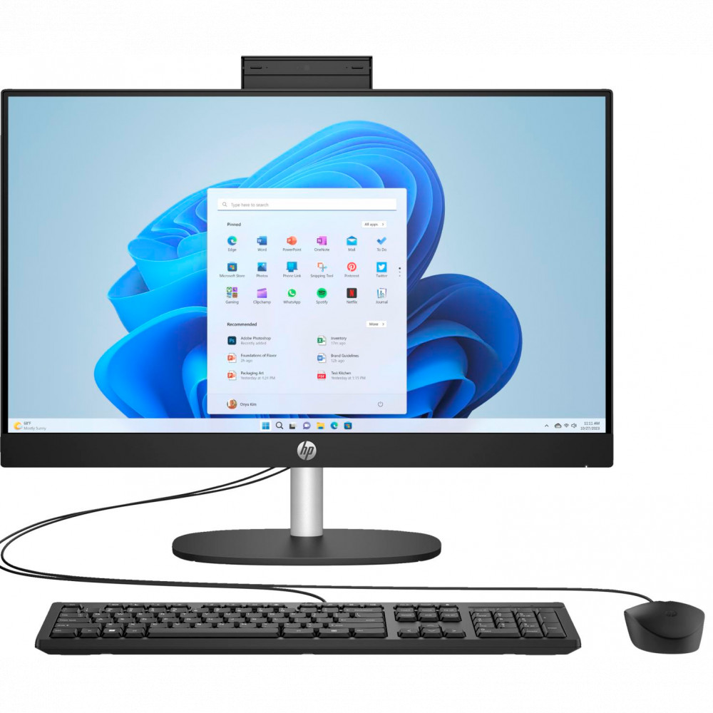 Моноблок HP All-in-One 24-cr0061ci 7Y0C3EA 23.8, Intel, N-series, N200 - миниатюра 4