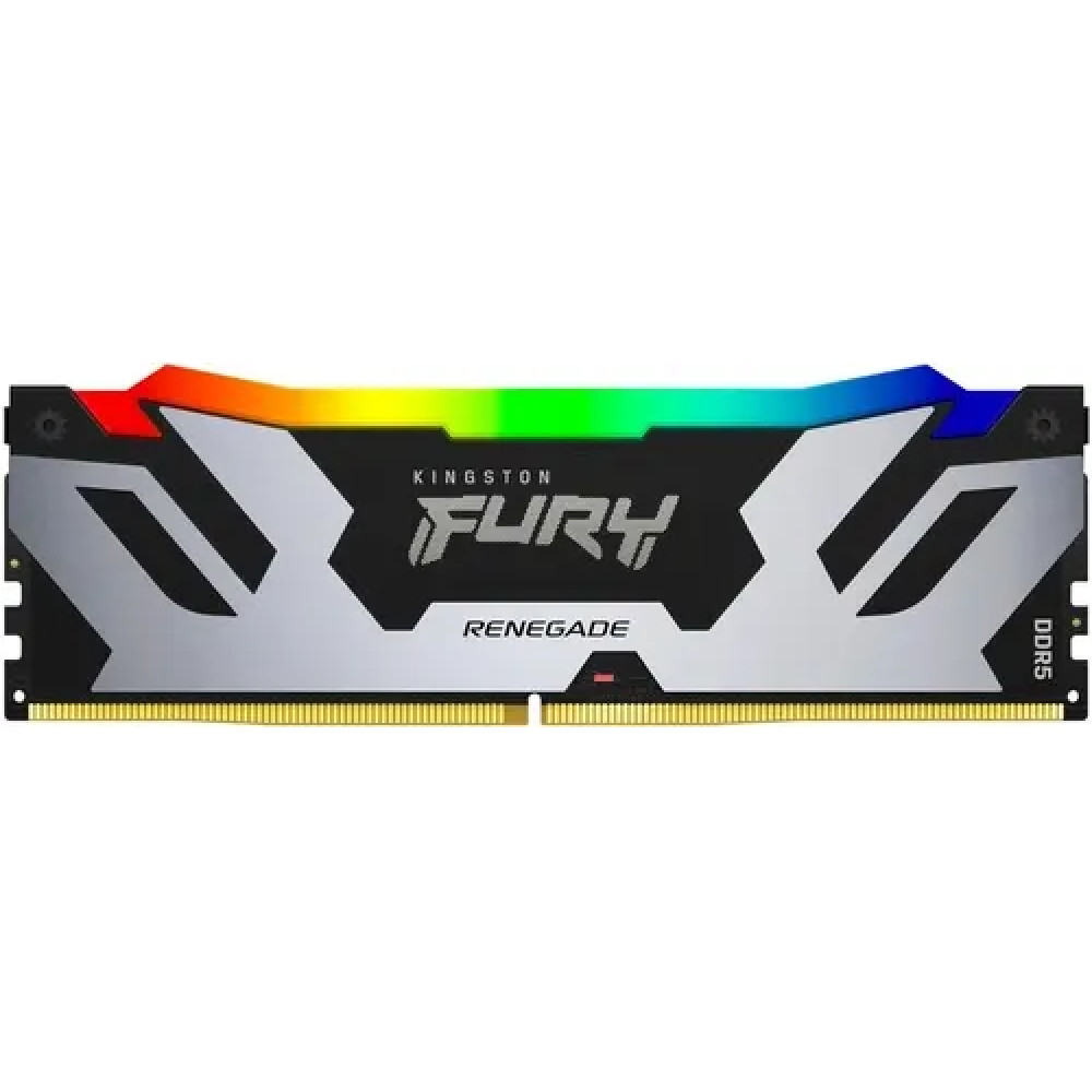 ОЗУ Kingston FURY Renegade Silver RGB KF564C32RSA-48 DIMM, DDR5, 48 Гб, 6400 МГц - миниатюра 2
